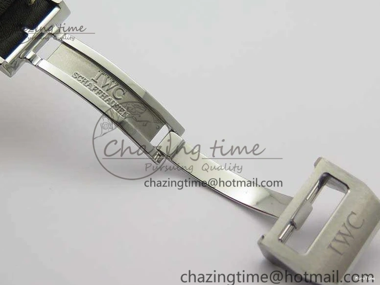 MIROTIME 0415 Versatile Big Pilot Real PR IW502703 SS YLF 1:1 Best Edition Blue Dial On Calfskin Strap A 7226